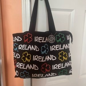 Ireland Clovers Tote Bag